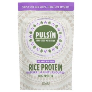 Pulsin’ Rice Protein Powder