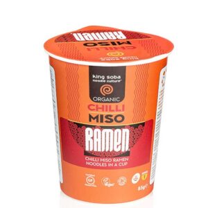 ORGANIC CHILLI MISO RAMEN NOODLE CUP