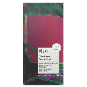 Vivani Organic Chocolate Dark Choc & Whole Hazelnuts