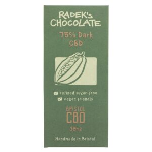 Radeks 75% Dark CBD Bar