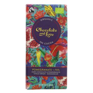 Chocolate And Love Pomegranate 70% Chocolate