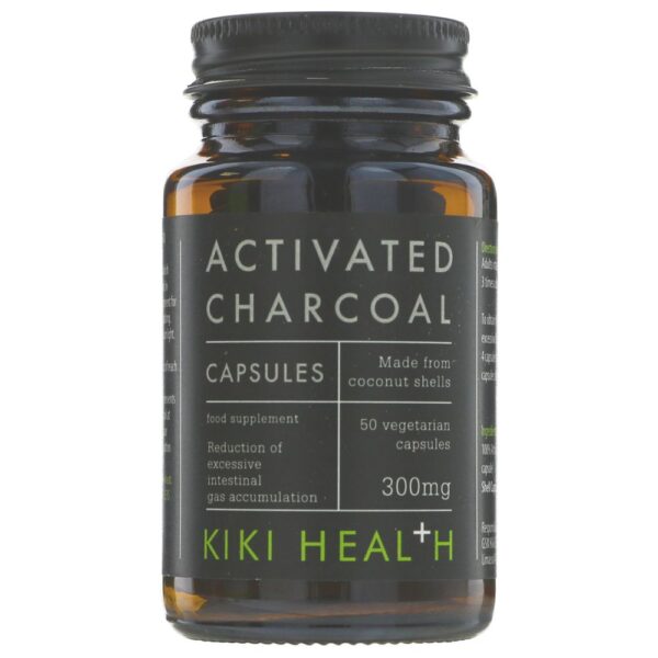 Kiki Health Activated Charcoal - 1 x 50 caps