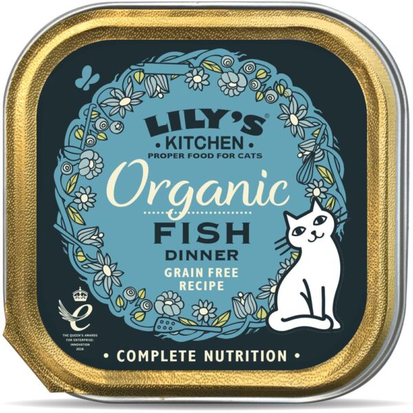 Lily's Kitchen Organic Fish Dinner for Cats