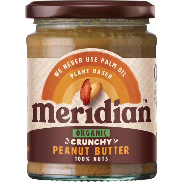 Meridian Organic Crunchy Peanut Butter 100%