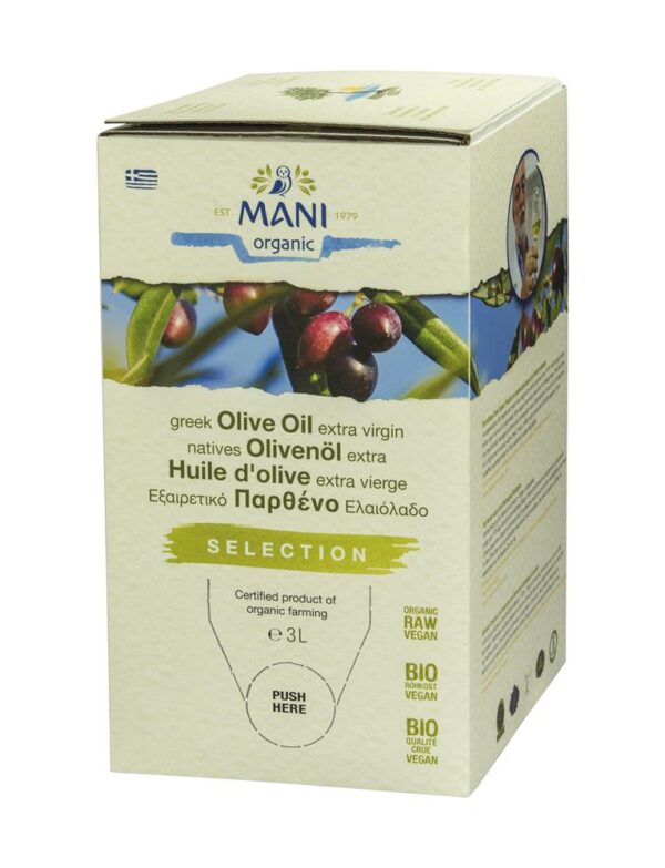 MANI Organic Extra Virgin Olive Oil