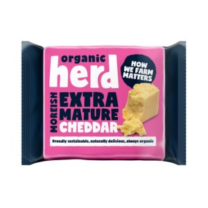 Herd Organic Extra Mature Cheddar Cheese