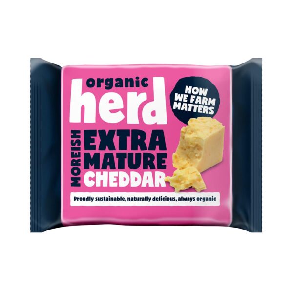 Herd Organic Extra Mature Cheddar Cheese