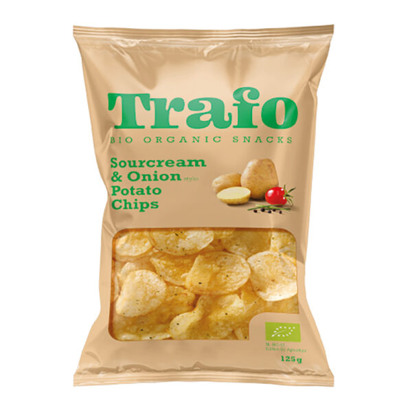 Organic Classic Sourcream & Onion Crisps