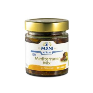 Mani ORGANIC MEDITERRANEAN MIX IN E.V. OLIVE OIL
