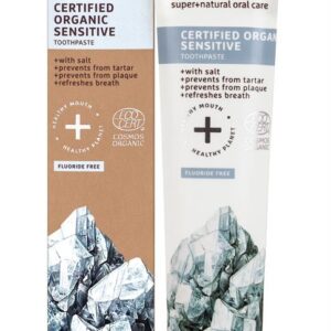 Ecodenta organic sensitivity relief toothpaste with salt