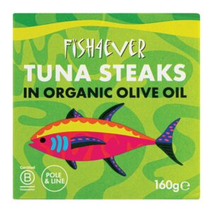 Fish4Ever Skipjack Tuna Steaks in Organic Olive Oil