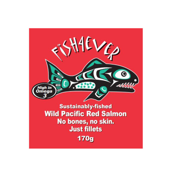Fish4Ever Wild Pacific Red Salmon Filleted