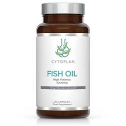 Cytoplan Fish Oil: High Potency Omega 3 EPA/DHA 60 Capsules