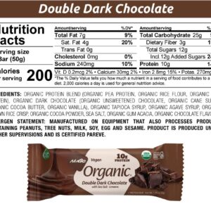 NuGo Organic Double Dark Chocolate Bar