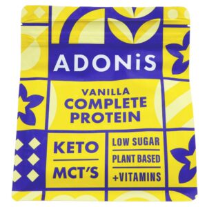 Adonis Vanilla Keto Protein Powder