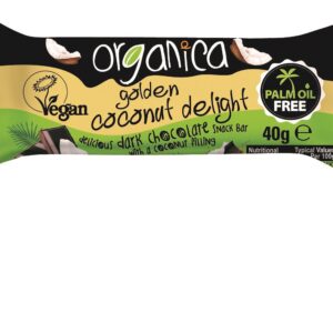 Snack Bars – Organic Golden Coconut Delight Vegan