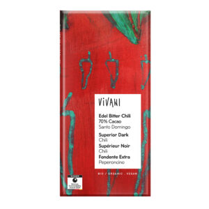 Vivani  Dark Chilli Chocolate 70% Vegan Organic