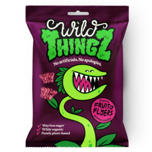Wild Thingz Organic & Vegan Fruity Flyers Gummy Sweets