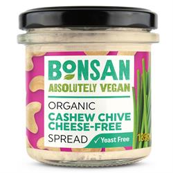 Bonsan Cashew Chive Cheese-Free Spread Organic Vegan