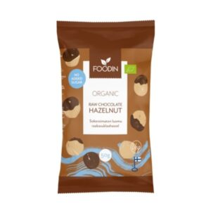 Foodin Organic Raw Chocolate No Added Sugar Hazelnut