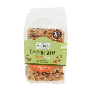 ORGANIC PUMPKIN SEEDS PROTEIN THINS CRISPBREAD KARG