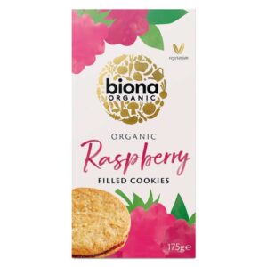 ORGANIC RASPBERRY-FILLED COOKIES BIONA