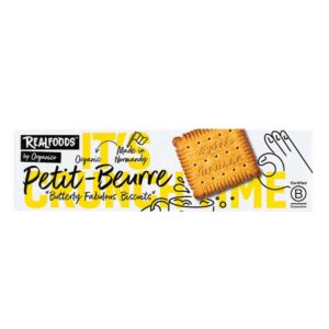 ORGANIC PETIT-BEURRE PURE BUTTER BISCUITS REALFOODS BY ORGANICO