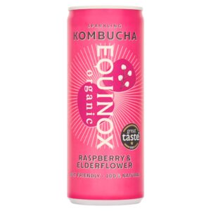 Equinox Organic Kombucha Raspberry & Elderflower