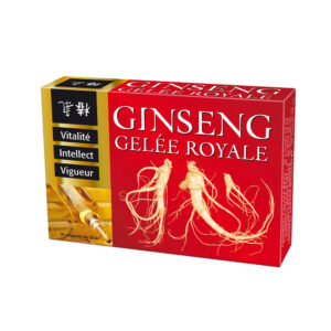 Ginseng + Royal jelly vials 20’s