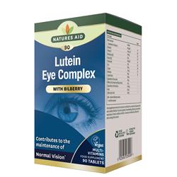 Natures Aid Lutein Complex with Bilberry
