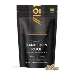 Alpha01 Organic Dandelion Root Powder 1400mg