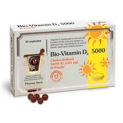Bio-Vitamin D3 (Cholecalciferol) – 125mcg – 5000IU