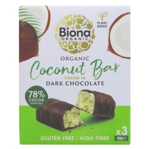 Biona Dark Chocolate Coconut Bar