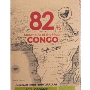 BLANXART Premium Organic & Vegan 82% CONGO Chocolate Bar