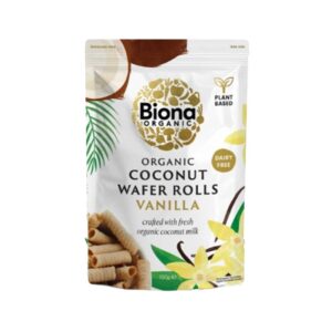 ORGANIC COCONUT WAFER ROLLS VANILLA