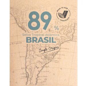 BLANXART Premium Organic & Vegan 89% BRASIL Chocolate Bar