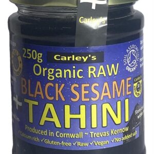 Carley’s Organic Raw BLACK Sesame Tahini