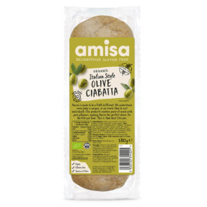 Organic Olive Ciabatta Gluten Free