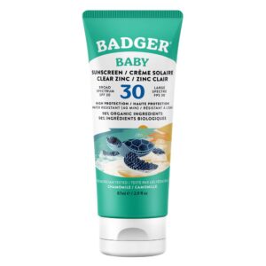 Badger Baby Clear Zinc Sunscreen