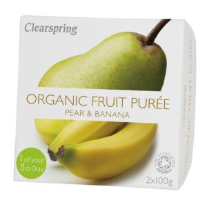 Clearspring Organic Fruit Puree Pear & Banana