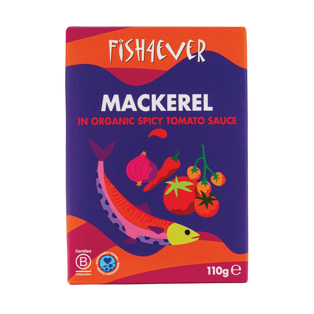 Fish 4 Ever Mackerel Fillets in Spicy Tomato Sauce