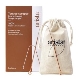 Arista Copper Ayurvedic Tongue Scraper