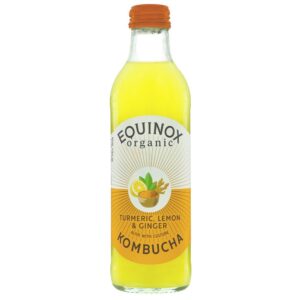 EQUINOX TURMERIC & LEMON KOMBUCHA