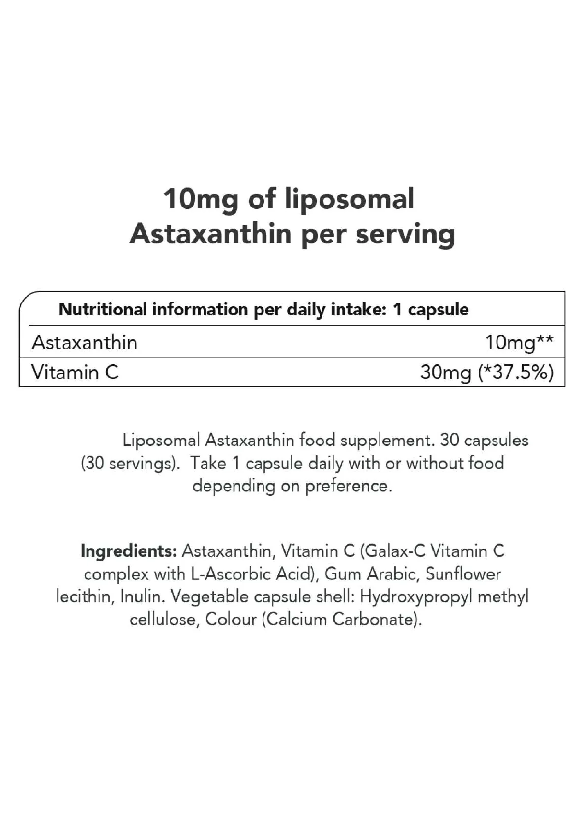 Zooki Liposomal Astaxanthin - Image 2